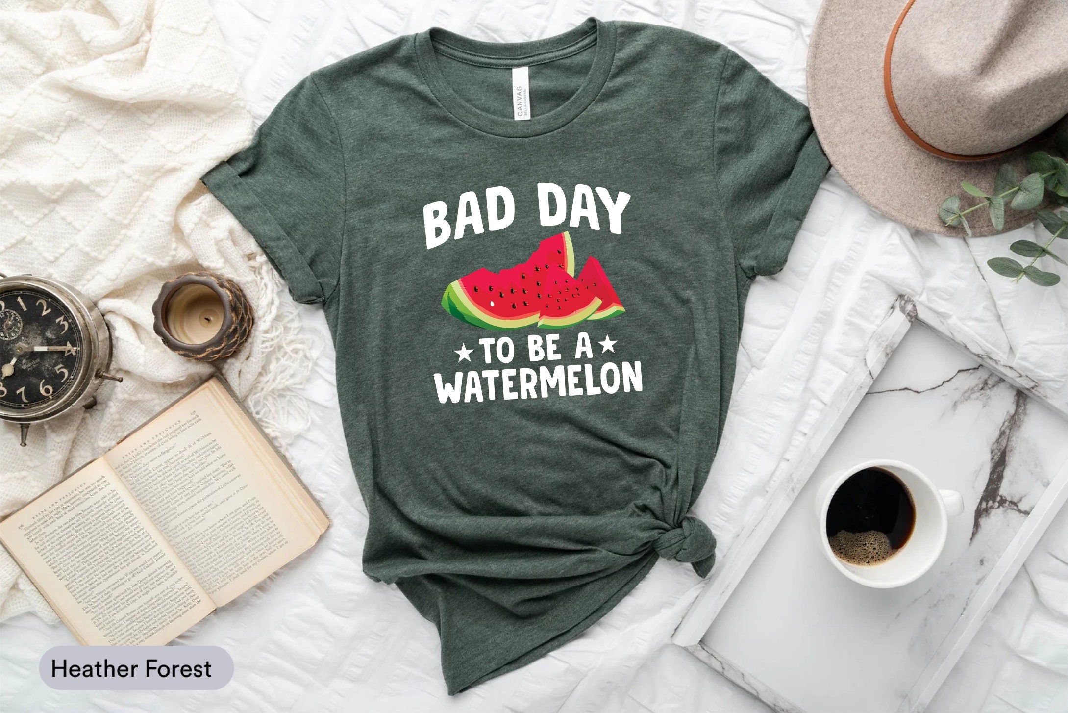 Bad Day To Be A Watermelon Shirt, Summer Fruit Shirt, Watermelon Lover Shirt, Watermelon Day Shirt