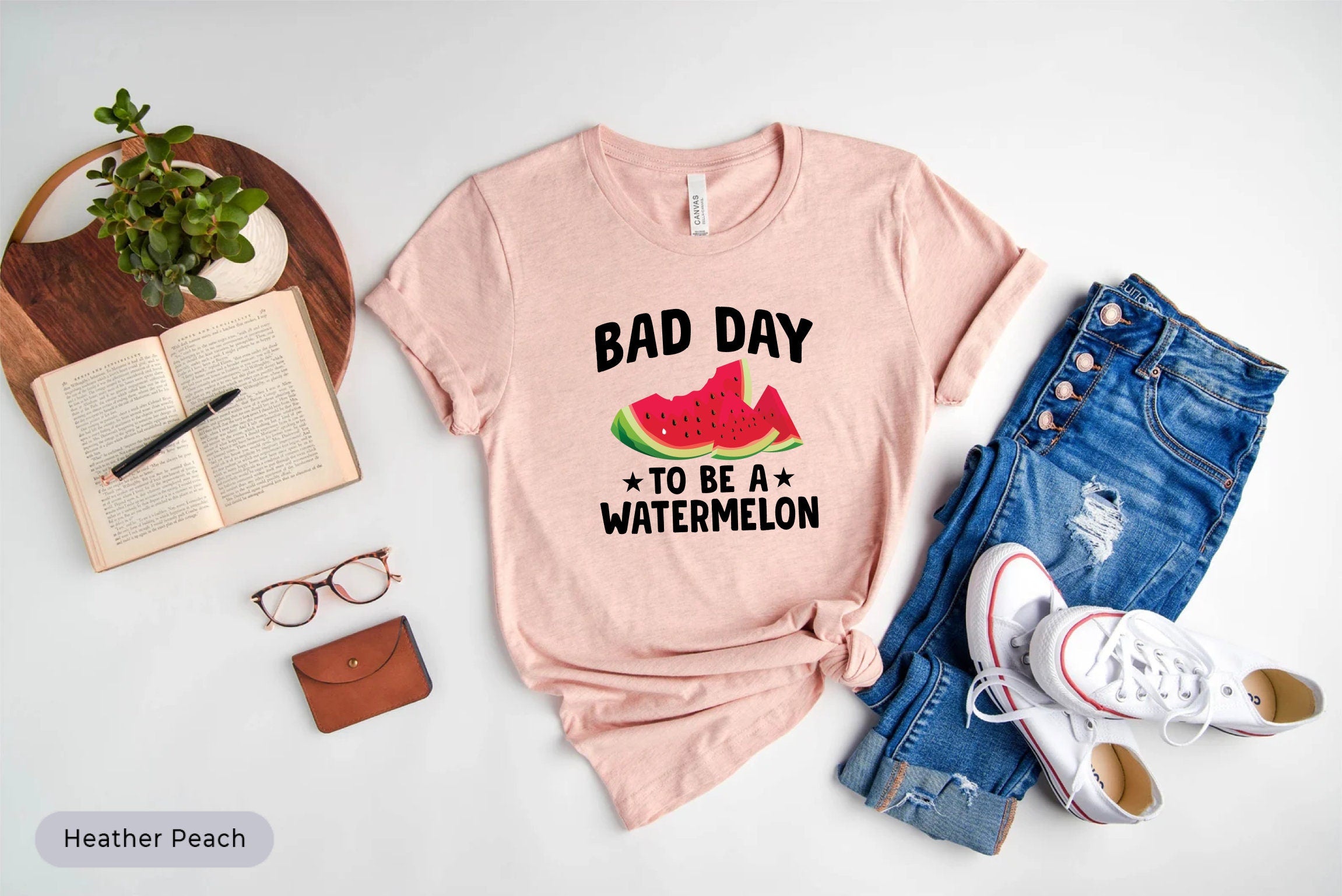 Bad Day To Be A Watermelon Shirt, Summer Fruit Shirt, Watermelon Lover Shirt, Watermelon Day Shirt