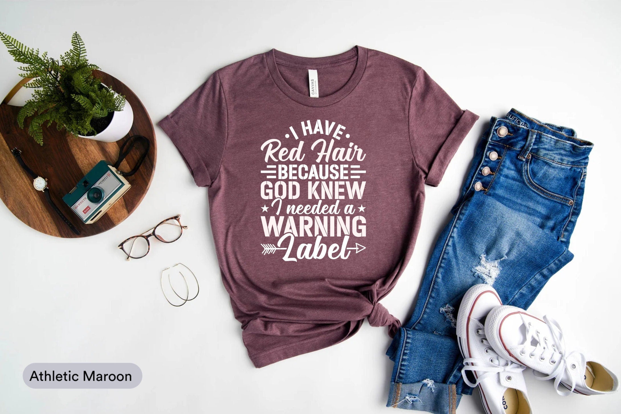 I Have Red Hair Shirt, Red Head Shirt, Gift For Redheads, Red Hair Color Shirt, Ginger Hair Shirt