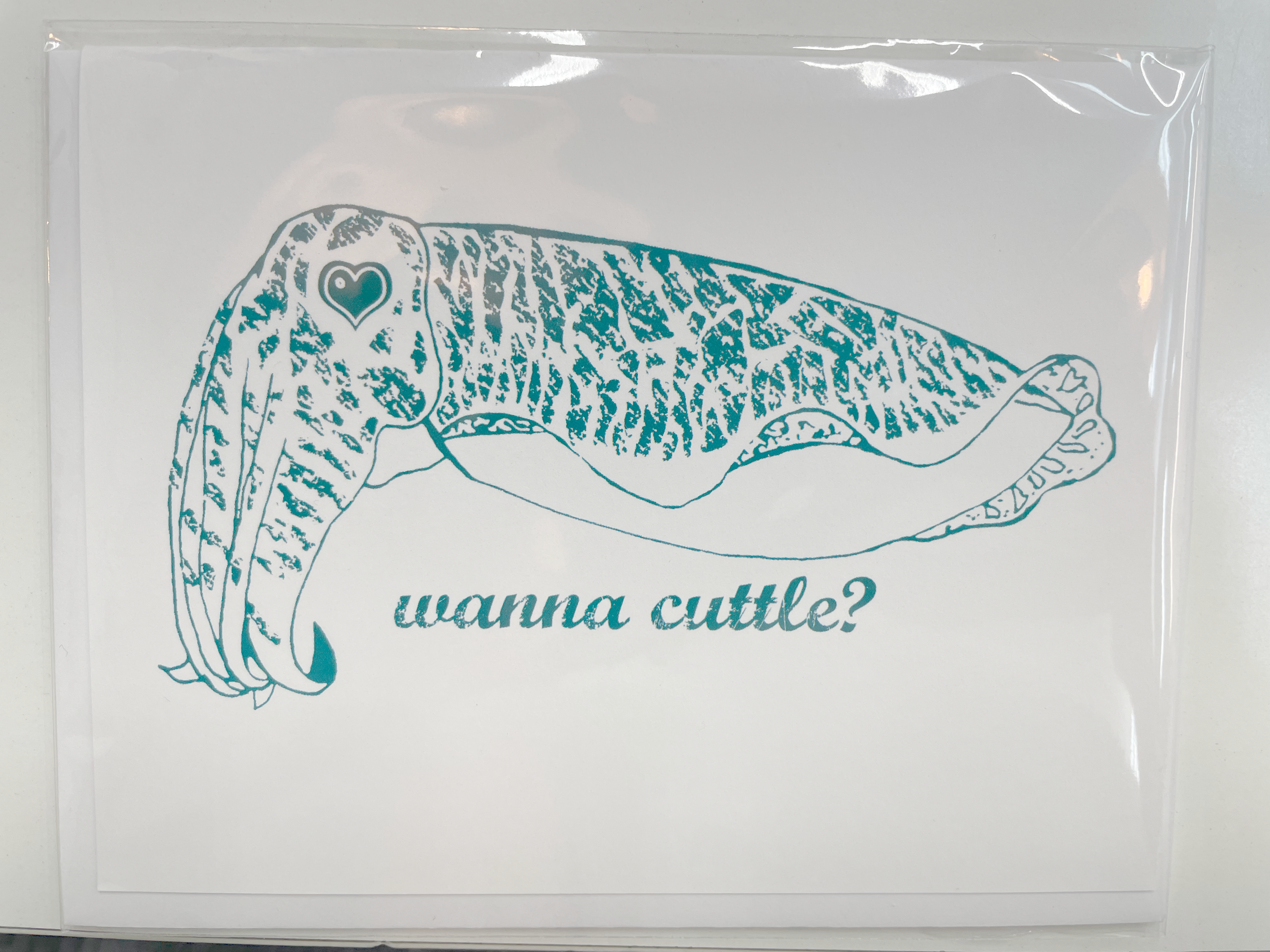 Wanna Cuttle? Greeting Card