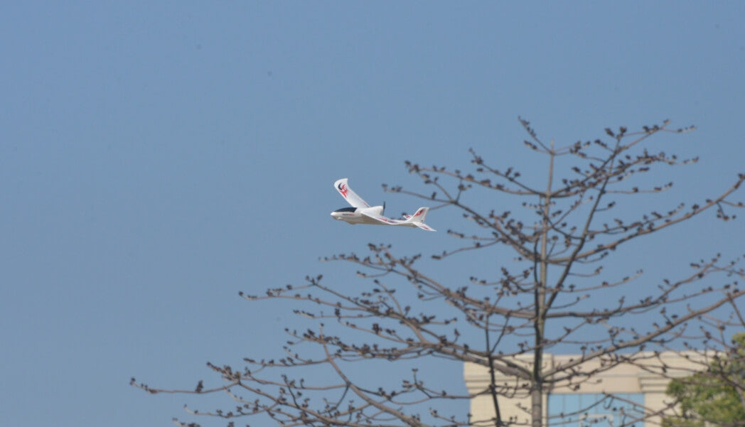 VOLANTEXRC Ranger600 RC Glider w- Xpilot Stabilizer and One Key U-turn for Kids (761-2) RTF.