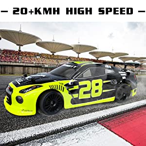 VOLANTEXRC Drift Car Auto da corsa sportiva telecomandata ad alta velocità in scala 1/14