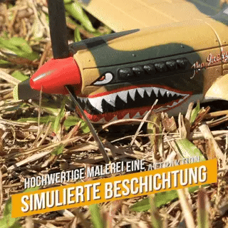VOLANTEXRC Warhawk P40 (RTF) 4CH 400mm For Beginner (15.7'') 76113