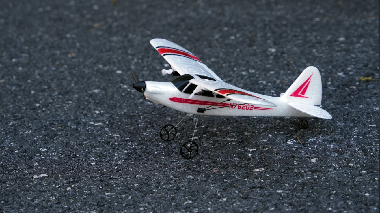VOLANTEXRC Sport Cub (RTF) 2CH 400mm pour Gyroscope Débutant (15.7'') 76202
