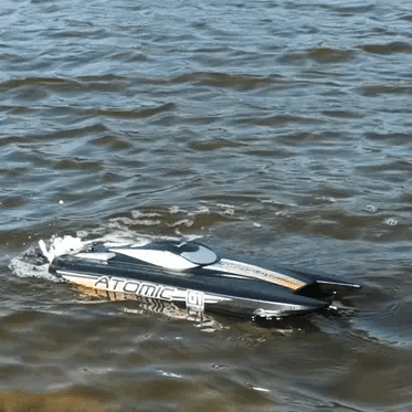 VOLANTEXRC Atomic Brushless High Speed Racing RC Catamaran Boat 40mph Fast ABS Unibody Hull