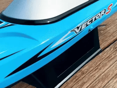 Vetores volantexrc sem escova de alta velocidade RC Boat Auto -Righting para o lago 79704 azul