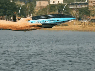 Vetores volantexrc sem escova de alta velocidade RC Boat Auto -Righting para o lago 79704 azul