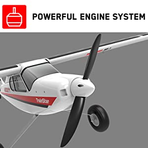 ASCENT 1400MM 4 Channel RC Airplane with Over-Grade Power System and Plasitc Fuselage (747-8) PNP