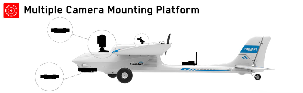 VOLANTEXRC Ranger 2400 (PNP) 5CH 2,4M mit Kameramontageplattform (94,5'') 75709