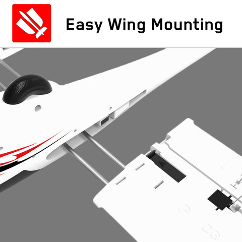 Phoenix V2 5 Channel Glider with 2 Meter Wingspan and Super Slim Streamline Plastic Fuselage (75902) PNP