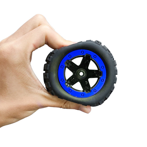 Racent Crossy Remote Control 4x4 RC Truck 1/16 Scale 30mph Fast High Speed 4WD Off Road (With Red Car Shell)