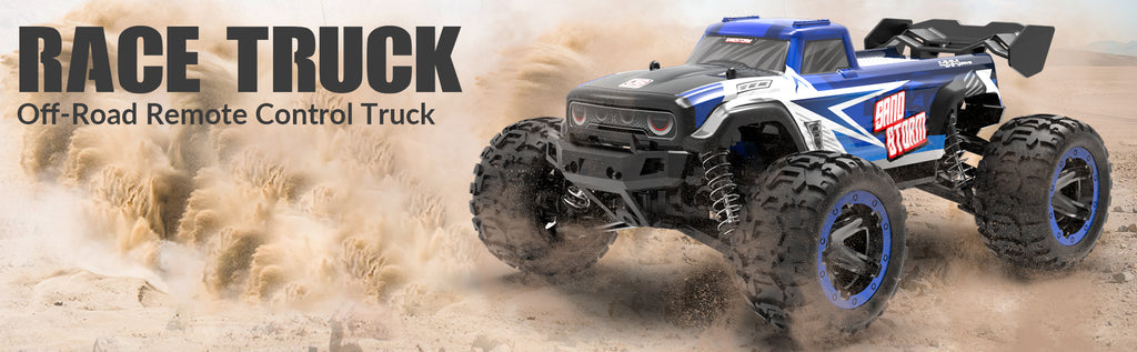 RACENT SandStorm 1/16 High Speed Remote Control RC Truck 30mph Fast Off Road Car