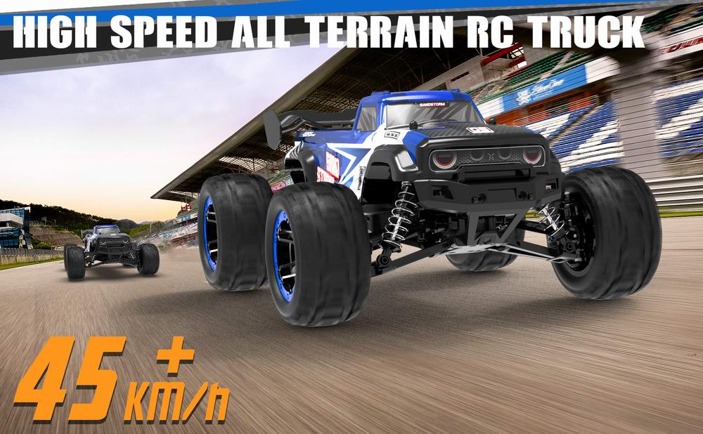RACENT SandStorm 1/16 High Speed Remote Control RC Truck 30mph Fast Off Road Car