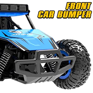 Racent 1:16 Scale All-Terrain Remote Control Rock Crawler Desert Racer (blue)