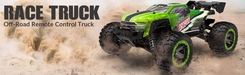 RACENT 1:16 Tornado 30MPH Alta velocidad 4WD 2.4 GHz RC Monster Truck (785-7)
