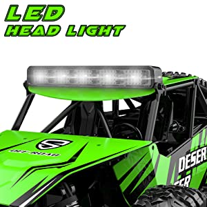 Racent escala 1:16 todoterreno control remoto Rock Crawler Desert Racer
