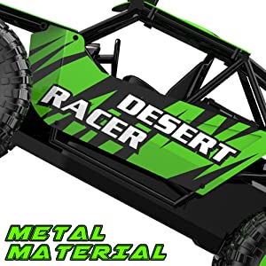 Racent escala 1:16 todoterreno control remoto Rock Crawler Desert Racer
