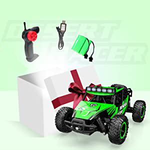 Racent escala 1:16 todoterreno control remoto Rock Crawler Desert Racer