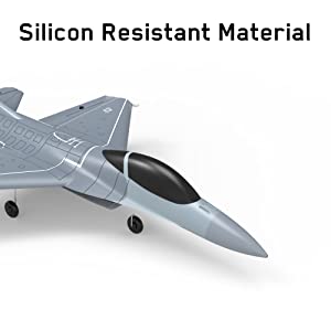 VOLANTEXRC 4-CHジェットF-16ファイティングファルコンRTF、Xpilotスタビライザー、初心者に最適(761-10)