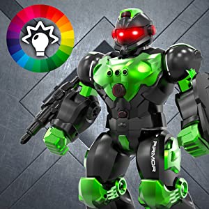 Juguete robot de control remoto programable inteligente STEMTRON para niños