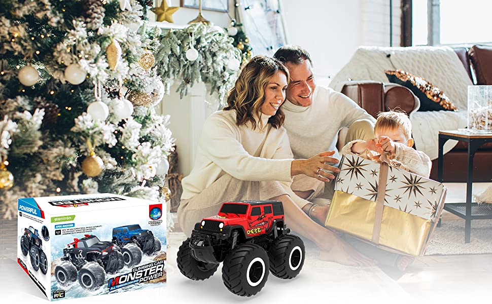 STEMTRON Amphibious (RTR) 1/16 4WD Red with Waterproof 767