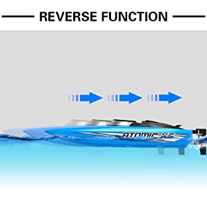 VOLANTEXRC Atomic XS Remote Control RC Boat for Pool Kids toys 20mph Fast Racing