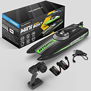 VOLANTEXRC AtomicXS Remote Control Boat for Kids Play in Pool Easy Running Great Gift Boat