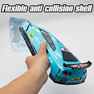 VOLANTEXRC 1:14スケール高速リモートコントロールスポーツレーシングドリフトカーRTR、LEDライト付き