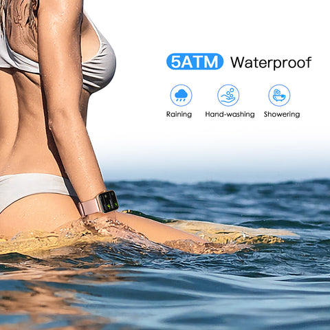 dirrelo smartwatch IP68 5ATM waterproof