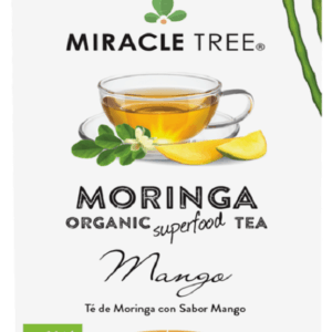 MIRACLE TREE: ORGANIC MORINGA SUPERFOOD MANGO TEA, 25 BG