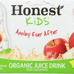 HONEST: KIDS ORGANIC JUICE DRINK APPLEY EVER AFTER 8 COUNT, 54 OZ