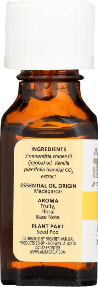Aura Cacia: Vanilla In Jojoba Oil, 0.5 Oz