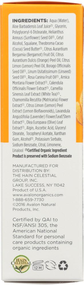 Avalon Organics: Intense Defense Vitamin C Renewal Vitality Facial Serum, 1 Oz