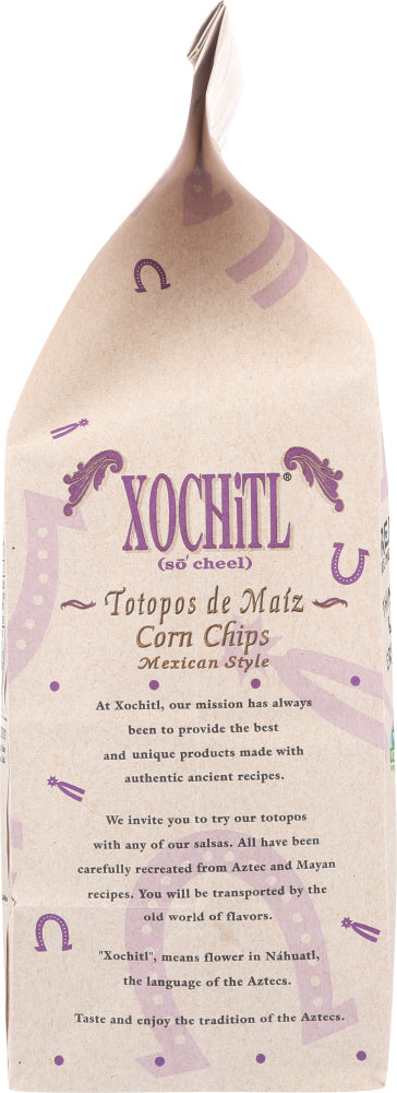 Xochitl: Corn Chips Organic Blue Corn, 16 Oz