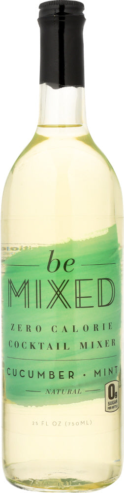 Be Mixed Llc: Mixer Cocktail Cucumber Mint, 25 Oz