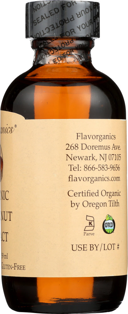 Flavorganics: Extract Hazelnut Organic, 2 Oz