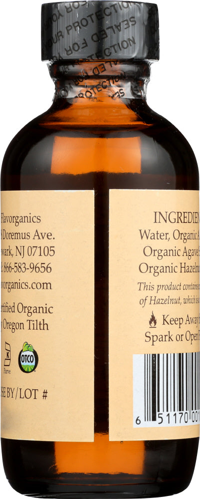 Flavorganics: Extract Hazelnut Organic, 2 Oz