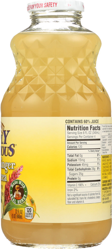 R.w. Knudsen Family: Simply Nutritious Lemon Ginger Echinacea Juice, 32 Oz