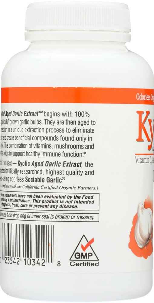 Kyolic: Aged Garlic Extract Immune Formula 103, 200 Capsules