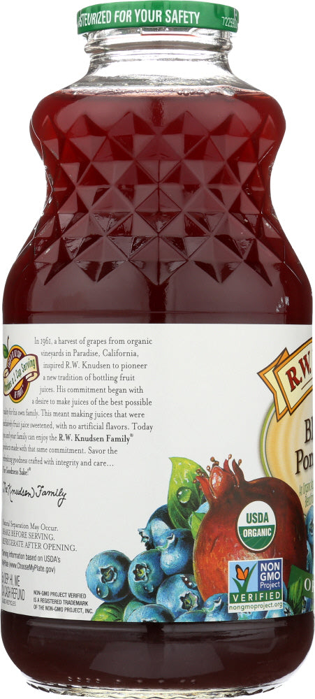 R.w. Knudsen: Organic Blueberry Pomegranate Juice, 32 Oz