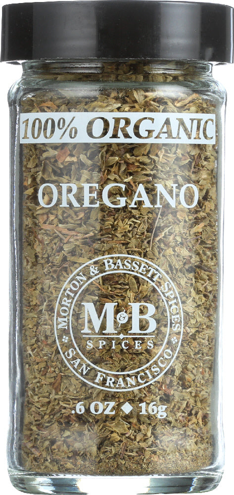 Morton & Bassett: Organic Oregano, .6 Oz