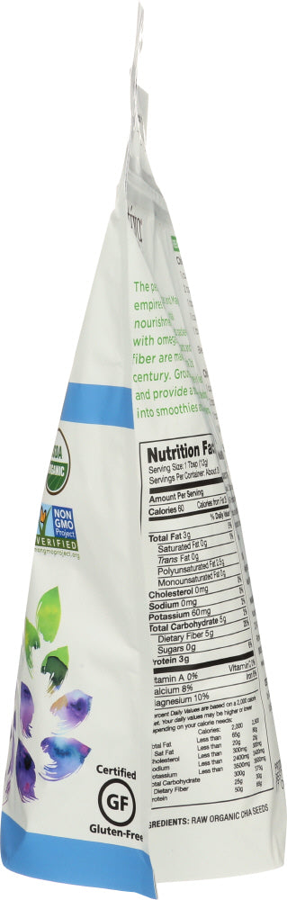 Nutiva: Organic Superfood Ground Chia Seed, 12 Oz