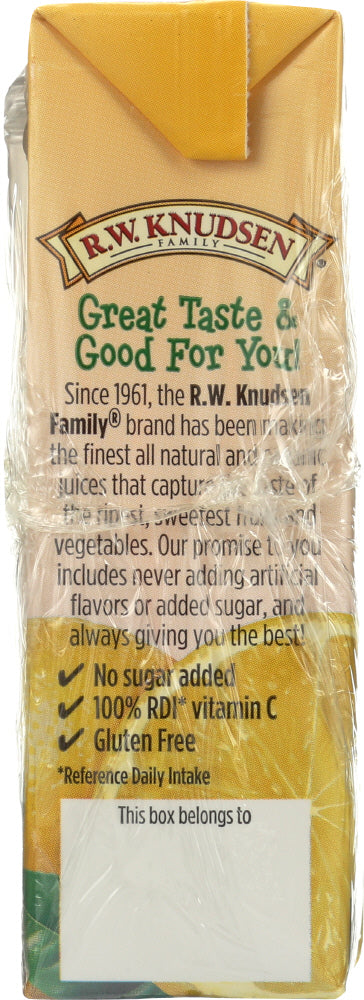 R.w. Knudsen: Family 100% Organic Lemonade Juice 4 Count, 27 Oz