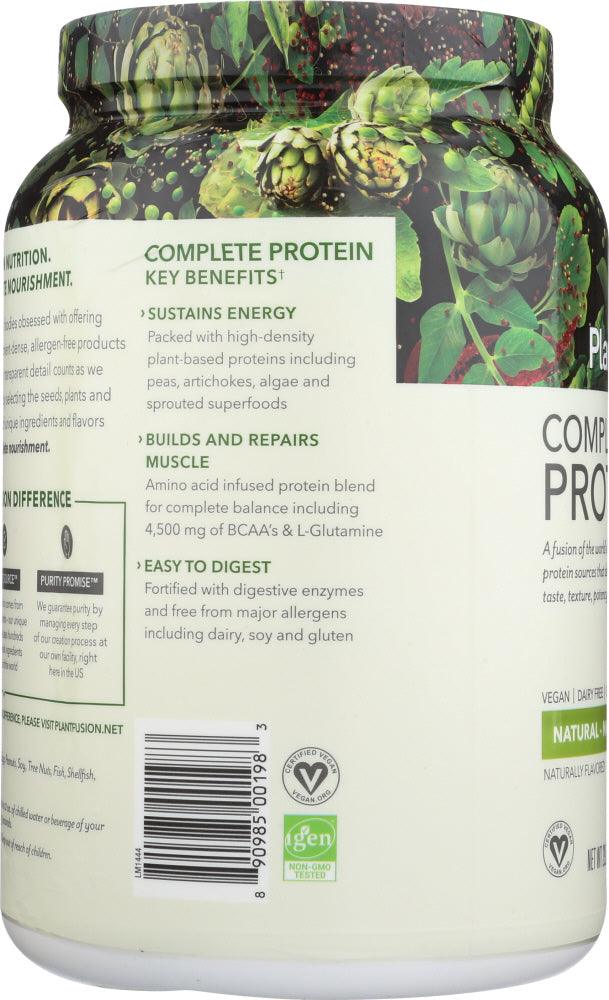 Plantfusion: Protein Powder Unflavored, 2 Lb