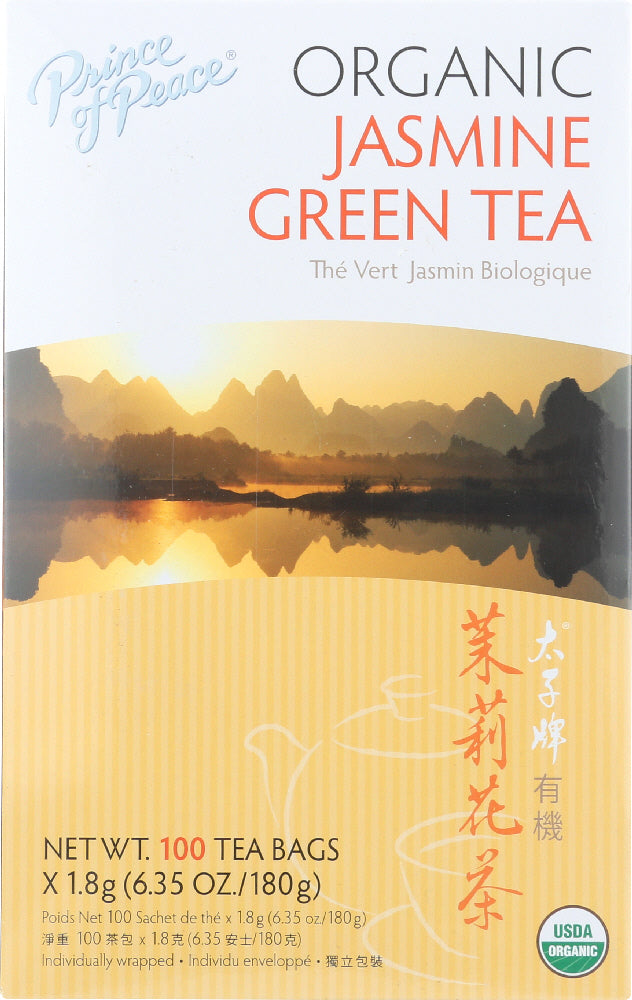 Prince Of Peace: Organic Jasmine Green Tea, 100 Bg