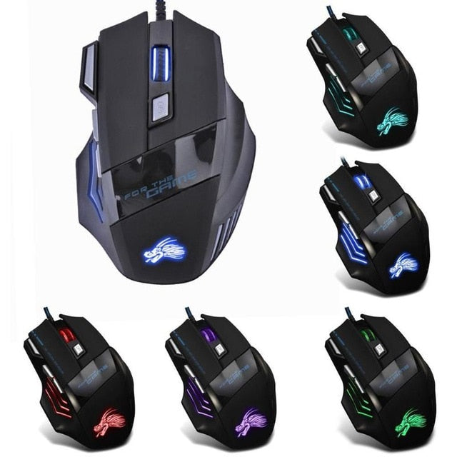 7 Colors Pro Gaming Mouse