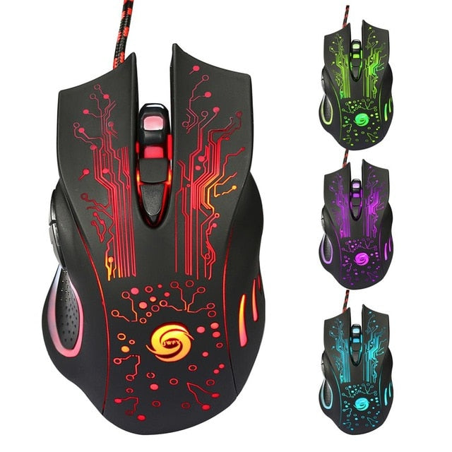 7 Colors Pro Gaming Mouse