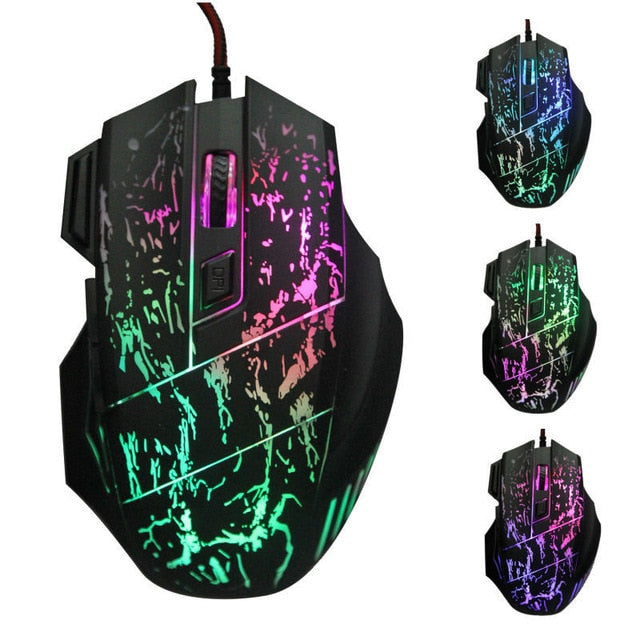 7 Colors Pro Gaming Mouse