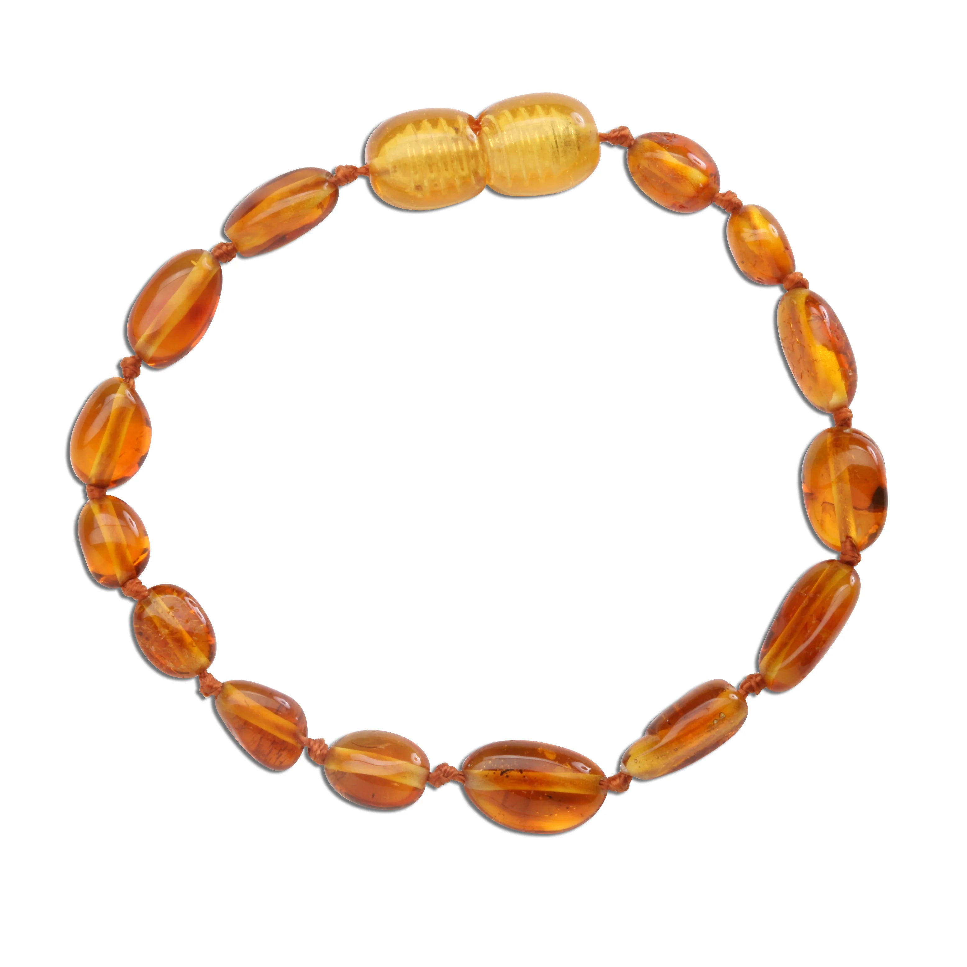 Cherished Moments Amber Teething Bracelet Honey Polished