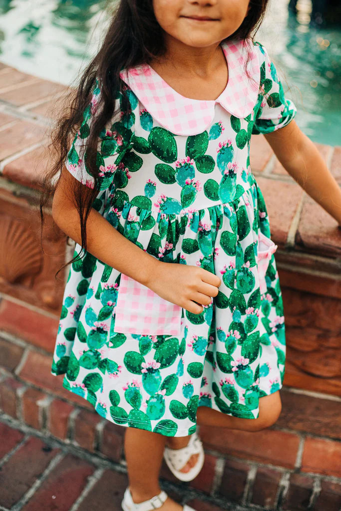 Sugar Bee Cactus Twirl Dress